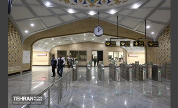 افتتاح ایستگاه مترو میدان خراسان 3