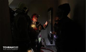 آتش‌سوزی در بیمارستان گاندی تهران 9