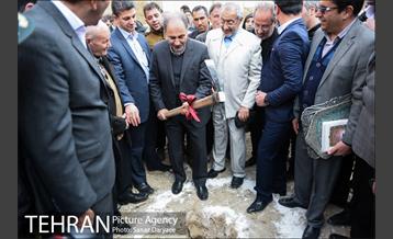 مراسم کلنگ زنی پروژه تجمیع 50 پلاک بافت فرسوده 1