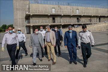 بازدید مدیرکل دفتر شهردار تهران از مرکز آموزش های آتش نشانی 7