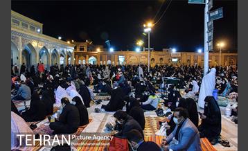 مراسم شب احیا در حرم حضرت عبدالعظیم(ع) 6