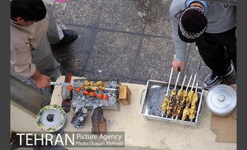 روز طبیعت بارانی در بوستان ولایت 14