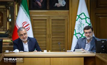 دیدار رییس بنیاد شهید و امور ایثارگران با شهردار تهران 4