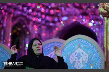 احیای شب بیست‌ویکم ماه رمضان امامزاده پنج تن لویزان 46