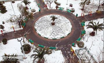 روز برفی تهران - 3 15