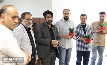 بازدید سخنگوی شهرداری تهران از موسسه همشهری 2