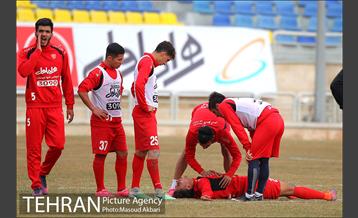 تمرین تیم فوتبال پرسپولیس تهران