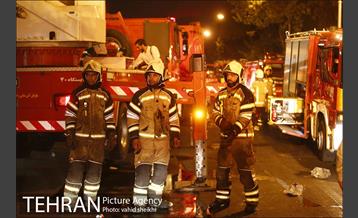آتش سوزی گسترده در خیابان امیرکبیر 31