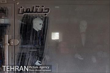 تخلیه اجناس مغازه های باقی مانده ساختمان پلاسکو -1 4