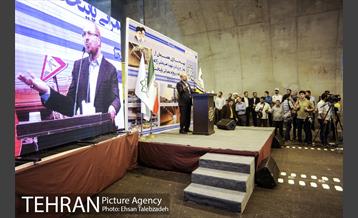 آیین افتتاح زیرگذر و تونل شهید ضربعلی زاده با حضور شهردار تهران 18