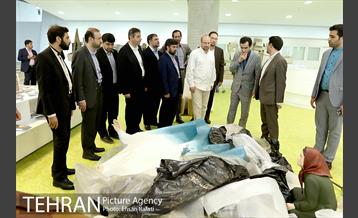 بازدید شهردار تهران از آخرین مراحل ساخت باغ کتاب تهران 3