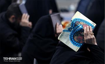 احیای شب بیست‌ویکم ماه رمضان امامزاده پنج تن لویزان 30