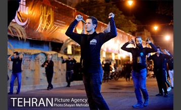 شور حسینی در خیابان گرگان 30