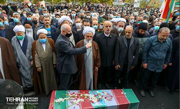 مراسم تشییع پیکر شهید محمدرضا بیات 19