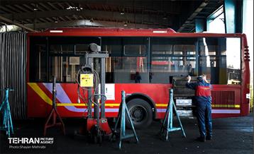 به وقت خدمت؛ بازآمادسازی اتوبوس‌های شهری تهران 46