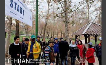 مسابقه پیاده روی و جهت یابی در پارک ملت 2