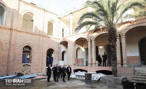 بازدید از مرمت خانه های تاریخی منطقه ۱۲