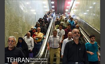 خدمات رسانی مترو در روز جهانی قدس 12