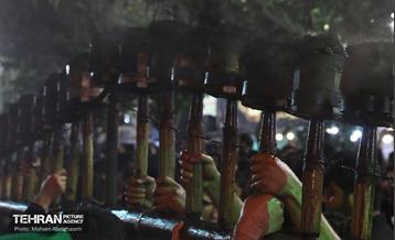 آیین مشعل‌گردانی در دولت آباد تهران 3