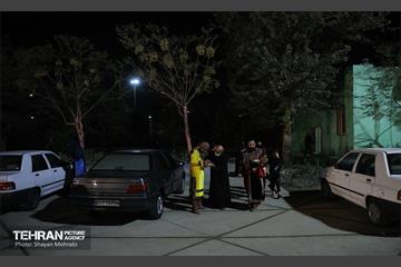 تعزیه خوانی در باغ راه حضرت زهرا(س) 1