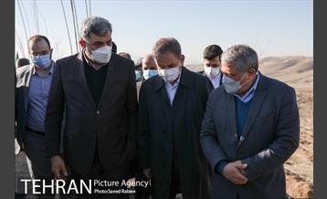 بازدید و افتتاح پروژه جنگل کاری 1000هکتاری در بوستان جنگلی تلو 30