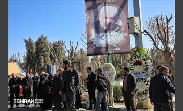 خاکسپاری سفیر سابق فلسطین در بهشت زهرا 20