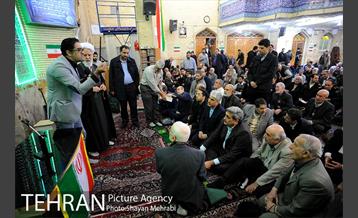 حضور شهردار تهران در مسجد ابوذر  34