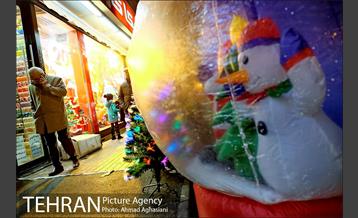بازار کریسمس در خیابان میرزای شیرازی 16