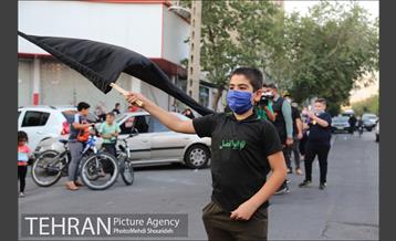 برگزاری اعزای حسینی در بوستان قصر منطقه هفت 15