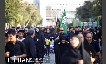 پیاده روی جامندگان اربعین حسینی (ع) در تهران 6