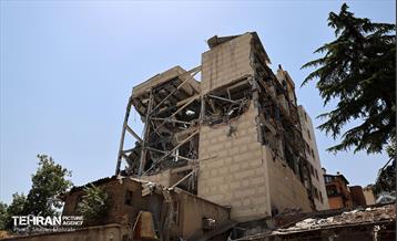 بازدید از مناطق تخریب شده حملات رژیم صهیونی 1