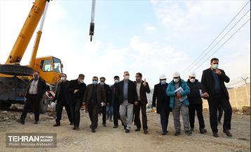 بازدید شهردار تهران از منطقه 22