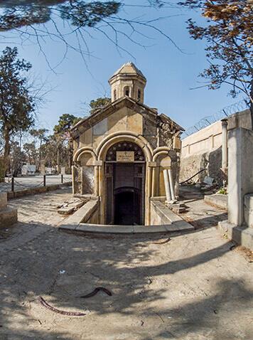 تور مجازی آرامستان ارتدوکس‌های روس تهران