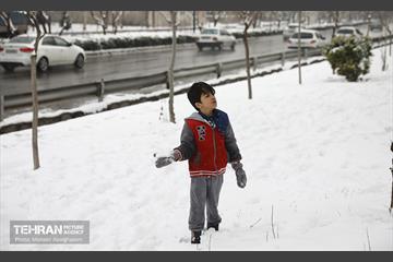روز برفی تهران - 2 3