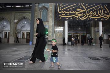 مراسم شیرخوارگان حسینی در آستان عبدالعظیم الحسنی(ع)  1