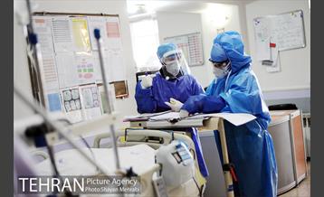 بخش بیماران کرونایی بیمارستان بوعلی 17