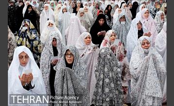 نماز عید فطر در امامزاده صالح(ع) 10