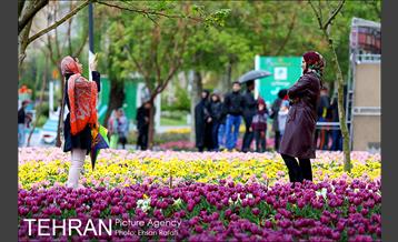 جشنواره لاله‌ها در بوستان زندگی محله هرندی 14