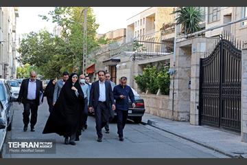 بازدید معاون هماهنگی و امور مناطق شهرداری تهران از منطقه ۸ 21