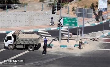 تقاطع غیرهمسطح جنت آباد- آبشناسان 15