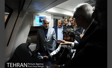 آیین بهره برداری از بخش شرقی خط 7 مترو تهران 14