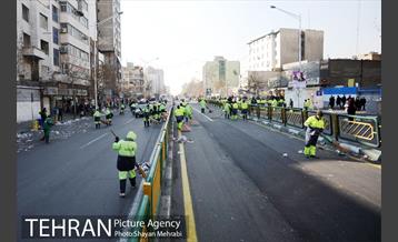 خدمات رسانی شهرداری تهران در آیین تشییع سردار شهید قاسم سلیمانی -2 26