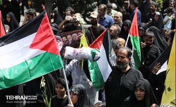 تشییع پیکر شهید اسماعیل هنیه در تهران - 2 2