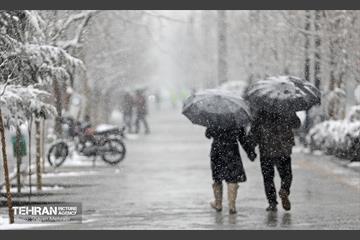 بارش برف در تهران 41