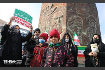 راهپیمایی ۲۲ بهمن در تهران -۲ 16