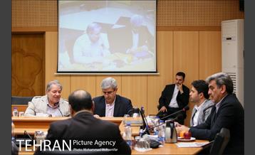 نشست مدیران رسانه ها با شهردار تهران 10