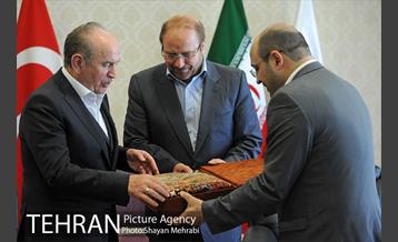 دیدار دکتر قالیباف با دکتر کادیرتوپباش شهردار استانبل 14