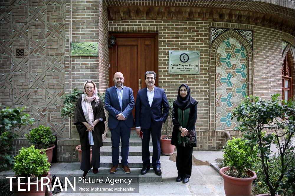 بازدید دبیر کل متروپلیس از دبیرخانه مجمع شهرداران آسیایی 1