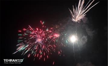 نورافشانی میدان ولیعصر(عج) به مناسبت نیمه شعبان 4