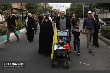 آیین پیاده‌روی جاماندگان اربعین حسینی - 1 23